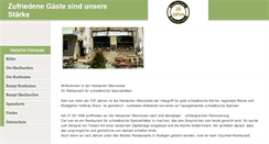 Desktop Screenshot of heslacher-weinstube.de